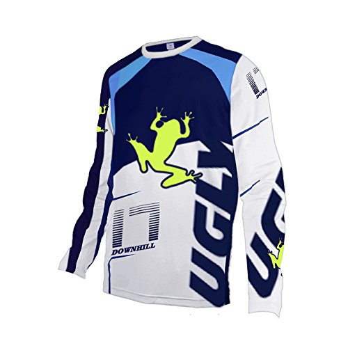 UGLY FROG Nuevo Manga Larga Downhill Jersey De Descenso Bicicleta De Primavera&otoño Montañal Motocicletas Maillots Deportes y Aire Libre