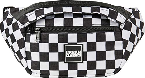 Urban Classics Top Handle - Bolso Bandolera (33 cm), Blanco/Negro (Multicolor) - TB2550