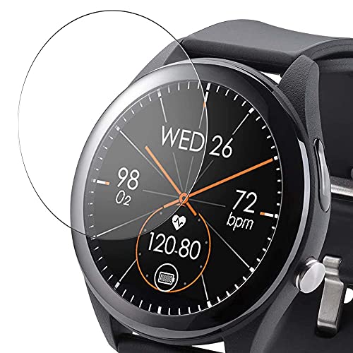 Vaxson 3 Unidades Protector de Pantalla de Cristal Templado, compatible con ASUS VivoWatch SP HC-A05 Smart Watch smartwatch, 9H Film Guard Película Protectora UPDATE