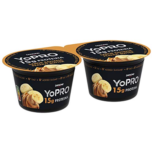 YoPro Plátano y Mantequilla de Cacahuete 2x160 g