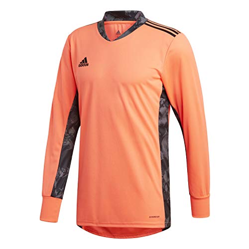 adidas Adi Pro 20 Goalkeeper Jersey Longsleeve Camiseta Portero, Hombre, Signal Coral/Black, XL