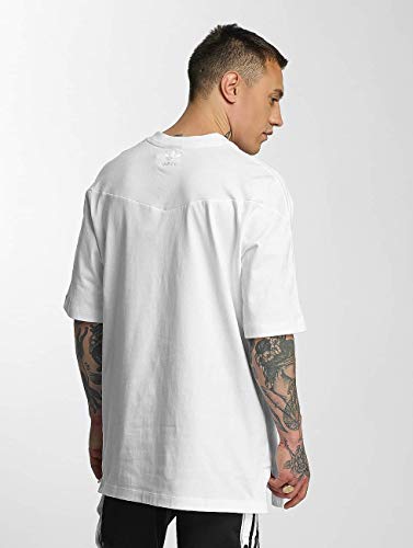 adidas L.A V-tee – Maillot para Hombre, Hombre, Color Blanc - (Blanco), tamaño FR : M (Taille Fabricant : M)