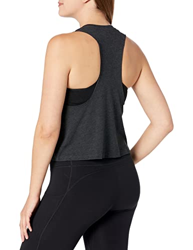 Alo Yoga Flow Tank Camisa de Yoga, Carbón Jaspeado/Escorpio, M para Mujer