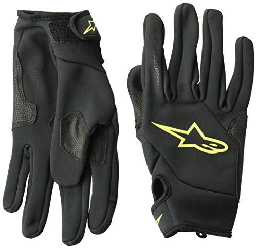 Alpinestars Cascade Gore Windstopper Glove Guantes, Hombre, Ácido Negro Amarillo, S