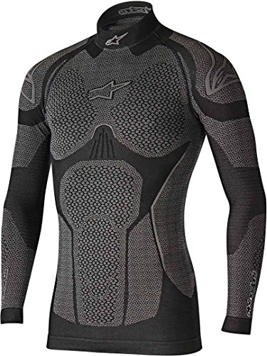 Alpinestars Ride Tech Top - Camiseta Interior (Talla XL/XXL), Color Negro