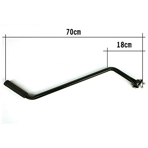 Amecty Bike Grab Bar, Bike Push Training Bar, Bicycle Balance Support Rod