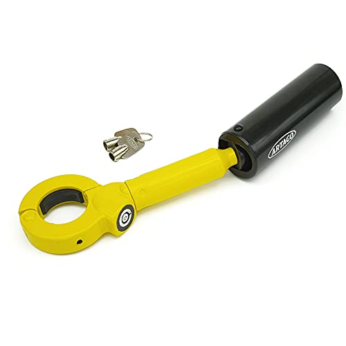 Artago 862A/B Barra Antirrobo Coche Cambio Freno Ajuste Rosca Más Adaptable, Cerradura Seguridad con Bola Anti-Taladro.