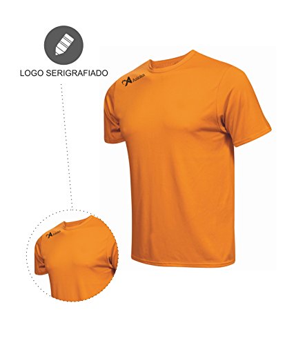 Asioka 130/16 Camiseta Deportiva, Unisex Adulto, Naranja, XXL