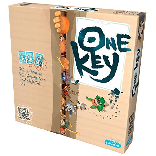 Asmodee- One Key - Juego de Mesa - Español, Color (LIBOK01ESPT)