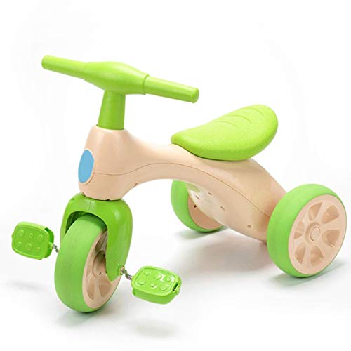 Baby Balance Bikes Bicycle Kids Toys, Baby Walker Push Bike Baby Ride on Bike for 1-3 Year Old Boys Girls Kids and Toddlers First Bike Birthday Gift, rojo, verde y morado