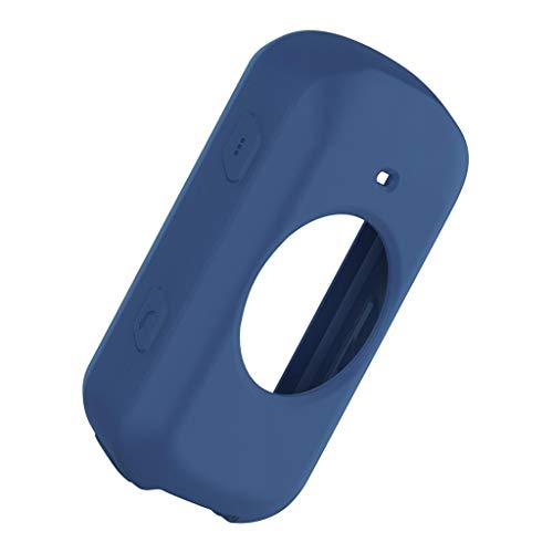 balikha Funda Protectora de Silicona para Bicicleta GPS de Cuerpo Completo para Cronómetro Garmin Edge 530 - Azul