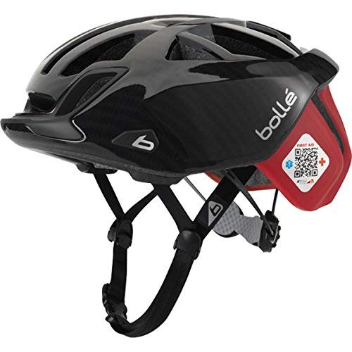 bollé The One Premium Cascos Ciclismo, Unisex Adulto, Red Carbon, 58-62 Cm