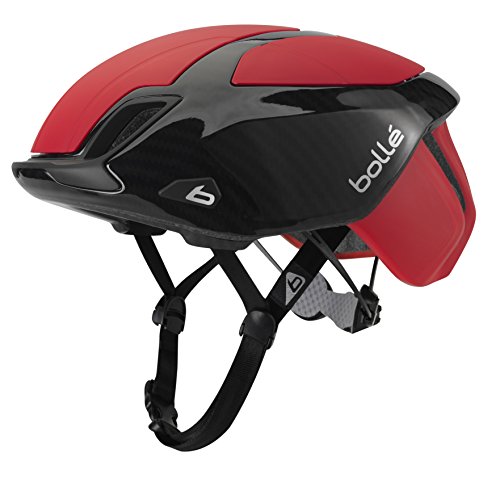 bollé The One Premium Cascos Ciclismo, Unisex Adulto, Red Carbon, 58-62 Cm