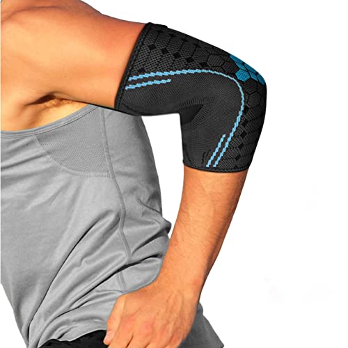 Bonmedico Codera para Tendinitis y Epicondilitis - Banda de Compresion para Brazo, Unisex - Soporte y Proteccion para las Articulaciones del Codo