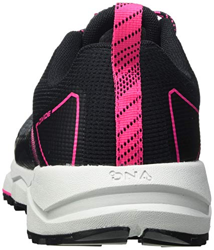 Brooks Divide 2, Zapatillas para Correr Mujer, Black Ebony Pink, 41 EU