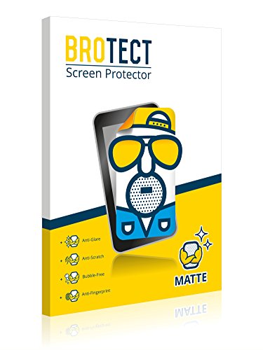 BROTECT Protector Pantalla Anti-Reflejos Compatible con Garmin Edge 1000 (2 Unidades) Película Mate Anti-Huellas