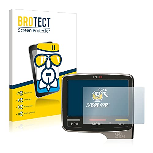 BROTECT Protector Pantalla Cristal Compatible con SRM PC8 Protector Pantalla Vidrio - Dureza Extrema, Anti-Huellas, AirGlass