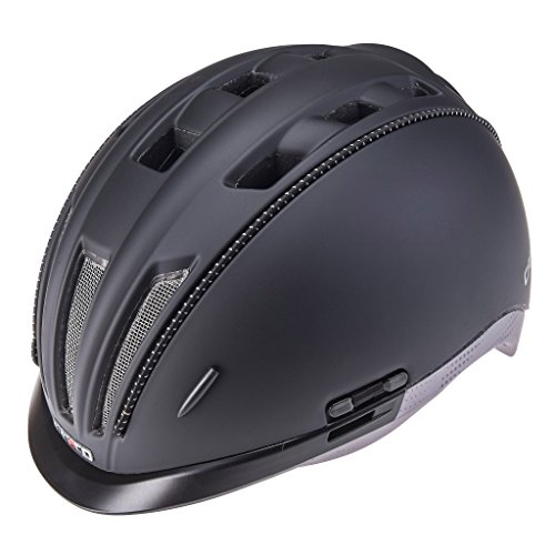 Casco Roadster T Casco para Adulto, Negro, Gr. XS-S (50-54 cm)