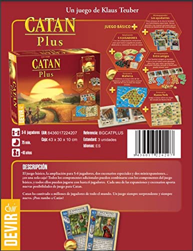 Catan Plus (Devir BGCATANPLUS2)