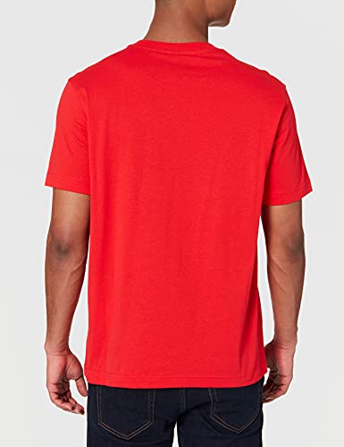 Champion Legacy Classic Logo Camiseta, Rojo, M para Hombre