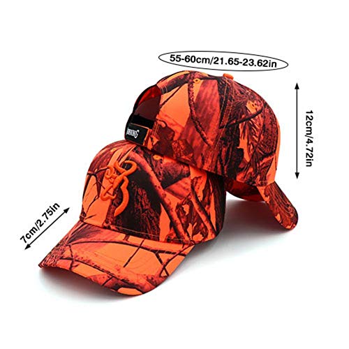 circulor-123 1 Pieza Gorra Hombre, Classic Mesh Cap GorraCaza De Camuflaje De Caza Al Aire Libre Gorra De Béisbol