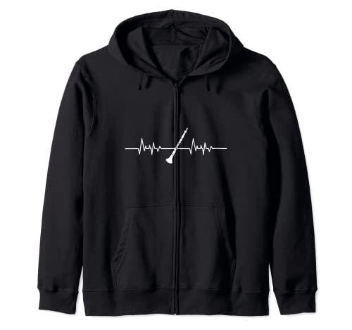 Clarinete Heartbeat Pulsómetro, regalo Sudadera con Capucha