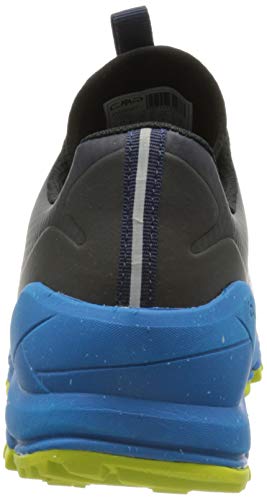 CMP Shoe, Zapato de Trail Helaine Hombre, Cobalto/Limone, 40 EU