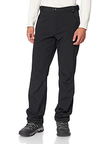 CMP Softshell, Pantalones para Hombre, Negro (U901), 48