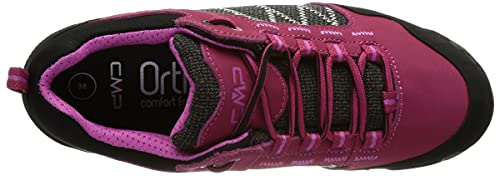 CMP Thiamat Low Wmn Trekking Shoe WP, Zapato de Senderismo Mujer, Sherry, 38 EU