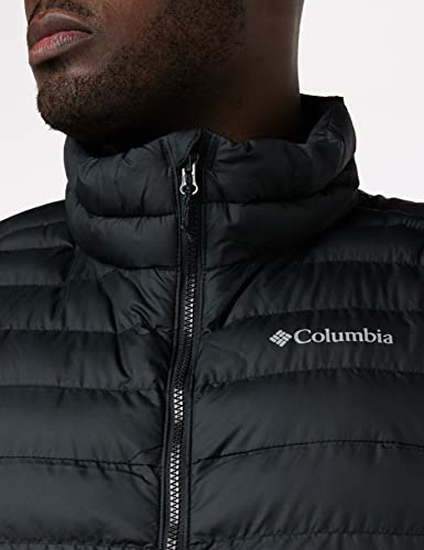 Columbia Powder Lite Chaqueta sin Mangas, Hombre, Negro (Black), 5X