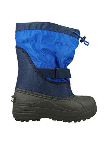 Columbia Powderbug Plus II Botas de nieve para niños, Azul(Collegiate Navy Chili), 36 EU