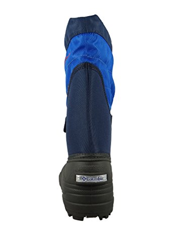 Columbia Powderbug Plus II Botas de nieve para niños, Azul(Collegiate Navy Chili), 36 EU