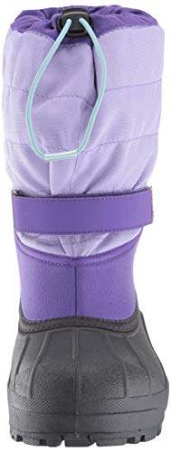 Columbia Powderbug Plus II Botas de nieve para niños, Violeta(Emperor Paisley Purple), 36 EU