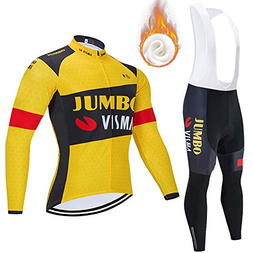 CQXMM Ropa de Ciclismo de Lana de Invierno Ropa de Ciclismo de Carretera de Bicicleta de montaña Ropa de Ciclismo de Lana de Invierno Ropa de Ciclismo de Carretera de Bicicleta de montaña