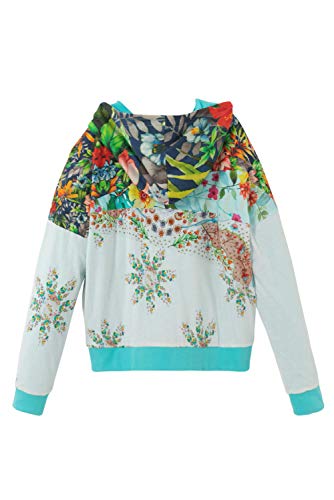 Desigual Sweat_Artemis Sudadera, White, 5/6/2020 para Niñas