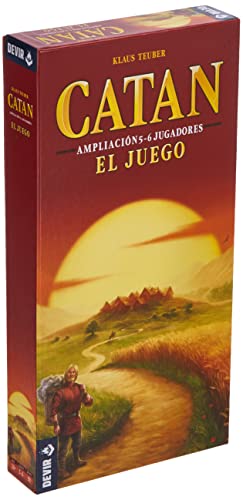 Devir - Catan, juego de mesa - Ampliación para 5 y 6 Jugadores (BGCATAN56)