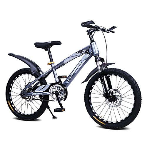 DHMKL 16/18/20 Pulgadas MTB Bici Infantiles Bicicleta MontañA NiñOs,Cuadro Acero con Alto Contenido Carbono/Bicicleta con AmortiguacióN Frenos Disco/Llanta AleacióN Aluminio/5 A 14 AñOs