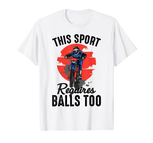 Dirt Bike -This Sport Requires Balls Too - Motocross Camiseta