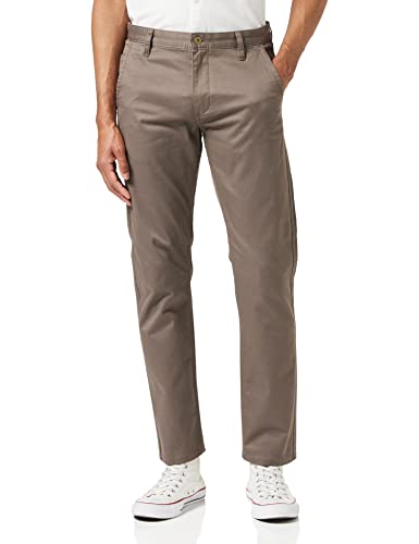 Dockers ALPHA ORIGINAL KHAKI SLIM, Pantalones para Hombre, Marrón (Dark Pebble 0433), 36W/32L