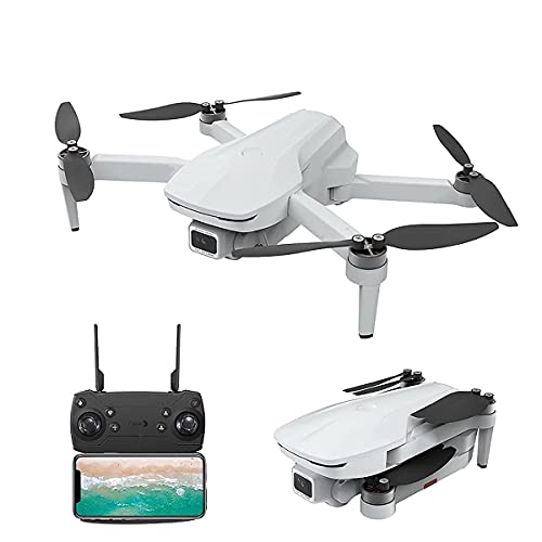 Drone con cámara 4K Quadcopter RC para adultos con 5G FPV Video en tiempo real Adecuado para principiantes 1 Baterías y bolsa de transporte para ir a casa Punto de referencia automático para seguirme