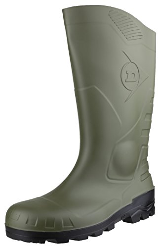 Dunlop S5 H142011 - Botas de seguridad con punta y entresuela de acero para hombre, color Verde, talla 46