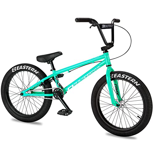 Eastern Bikes Cobra Bicicleta BMX de 20 pulgadas, color verde azulado, marco de acero de alta resistencia