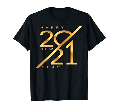 Feliz año nuevo 2021 slash Camiseta