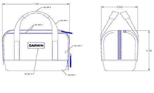 Garmin 010-10231-01 - Funda de transporte con asa para GPS