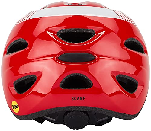 Giro Scamp MIPS Casco de Ciclismo Youth, Rojo Brillante, XS | 45-49cm