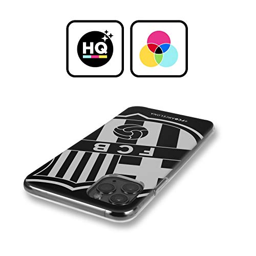 Head Case Designs Licenciado Oficialmente FC Barcelona De Gran tamaño 2017/18 Crest Carcasa de Gel de Silicona Compatible con Apple iPhone 11 Pro MAX