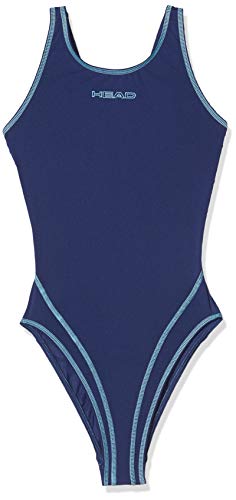 Head SWS Wire PBT - Bañador para Mujer, Color Azul Marino, Talla 54