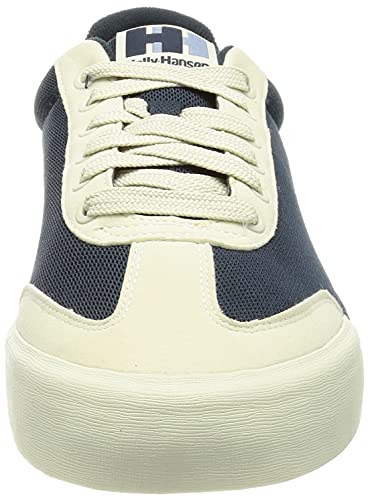 Helly Hansen Moss V-1, Zapatillas Hombre, 597 Navy/Bone White, 44.5 EU