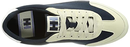 Helly Hansen Moss V-1, Zapatillas Hombre, 597 Navy/Bone White, 44.5 EU