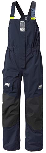 Helly Hansen W Pier Bib Pantalon Con Tirantes, Mujer, Navy, XL